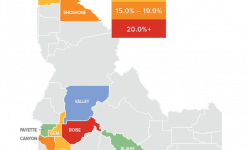 Idaho Home Prices Map