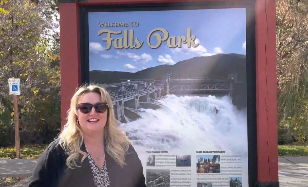 Driving Coeur d’Alene / Points Of Interest / The Falls Park